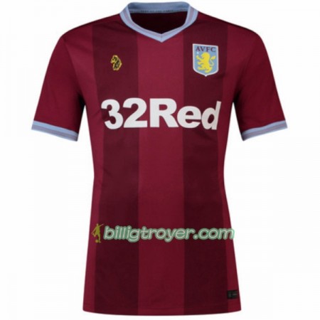 Billige Fotballdrakter Aston Villa Hjemmedraktsett 2018/19 Kortermet